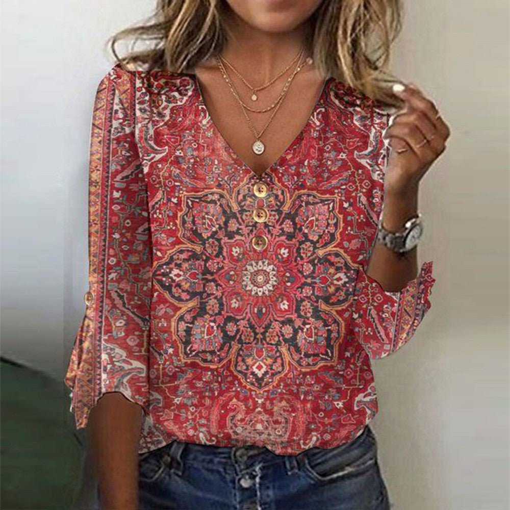 Karina™ - Blouse Boho Vintage