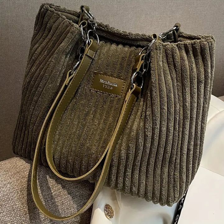 Samantha™ | Sac en Velours Corde