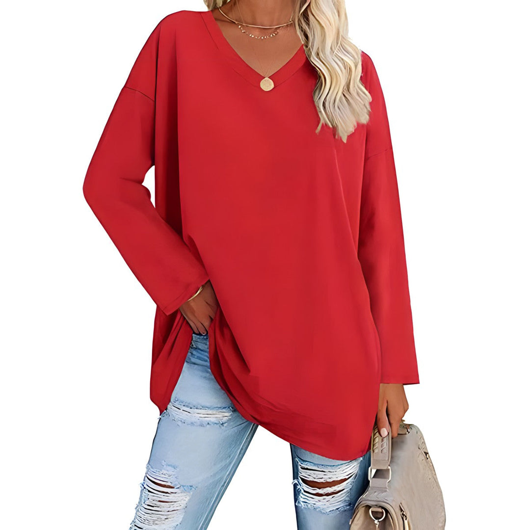 Alicia™ - Pull V-Neck Relaxed