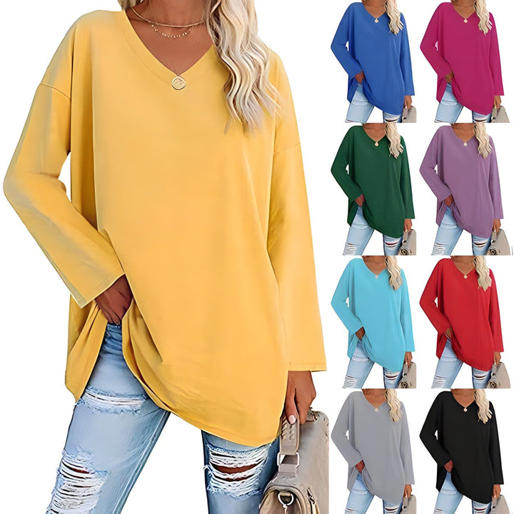 Alicia™ - Pull V-Neck Relaxed