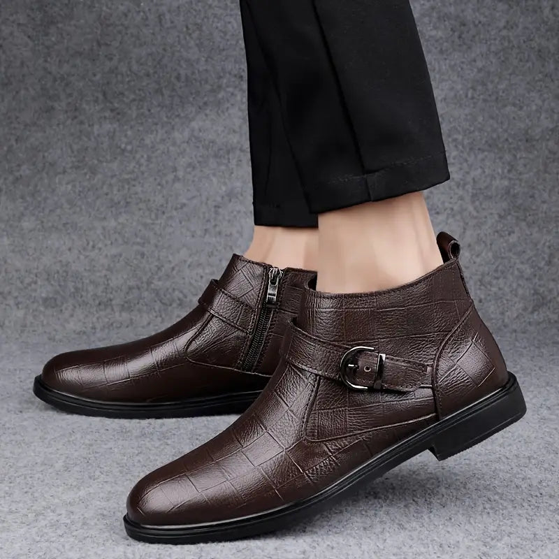 Cédric | Bottes Ranger en cuir pour hommes