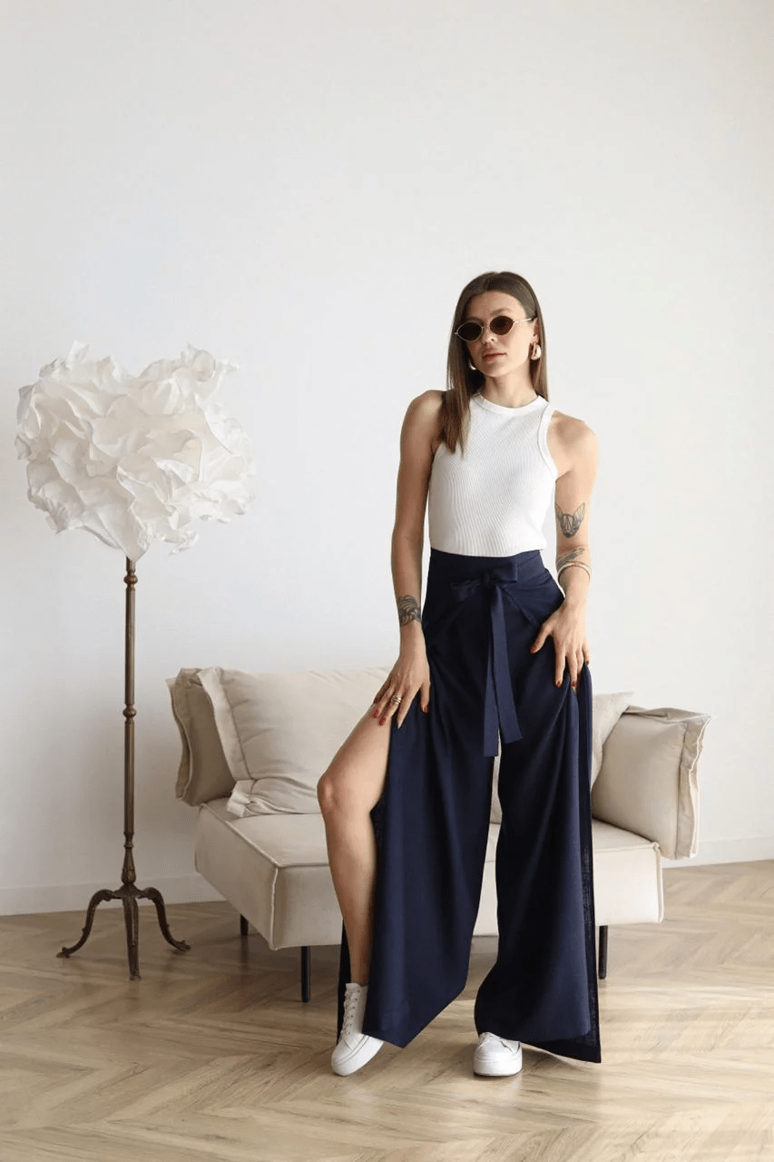 ALMA | Pantalon Large