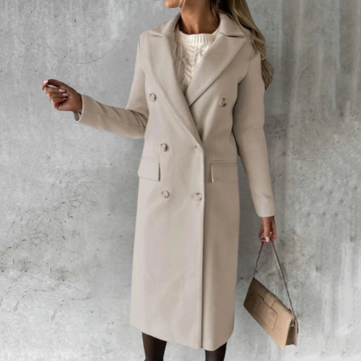 Genevieve™ - Manteau Croisé Intemporel