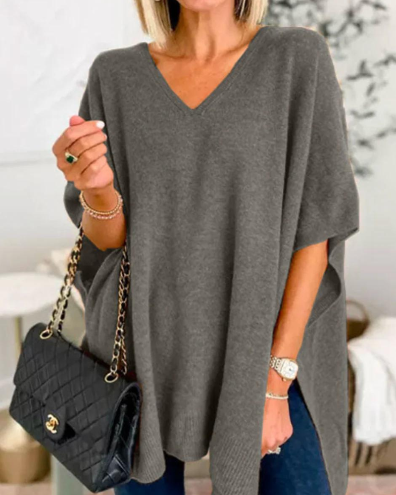 Isabeau | Poncho Pull Oversize