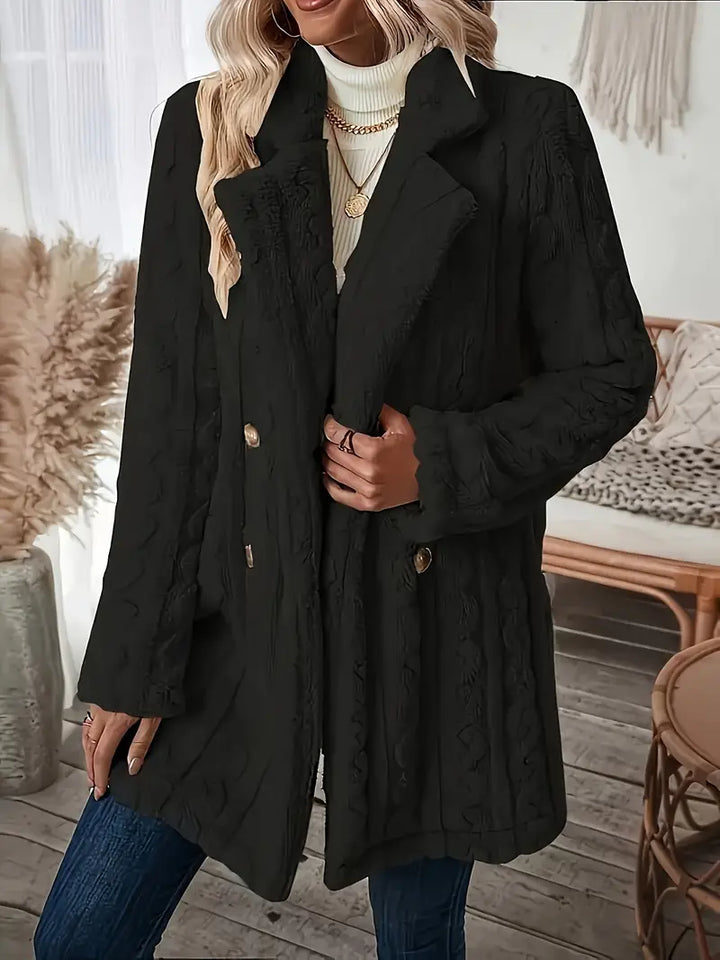 Seraphina™ - Manteau d'Hiver Texturé