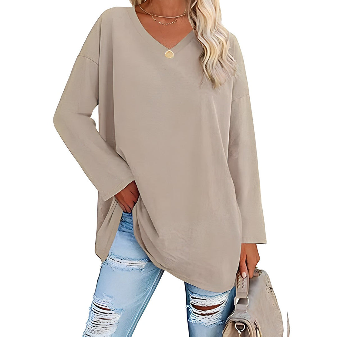 Alicia™ - Pull V-Neck Relaxed