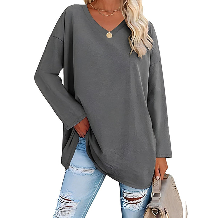 Alicia™ - Pull V-Neck Relaxed