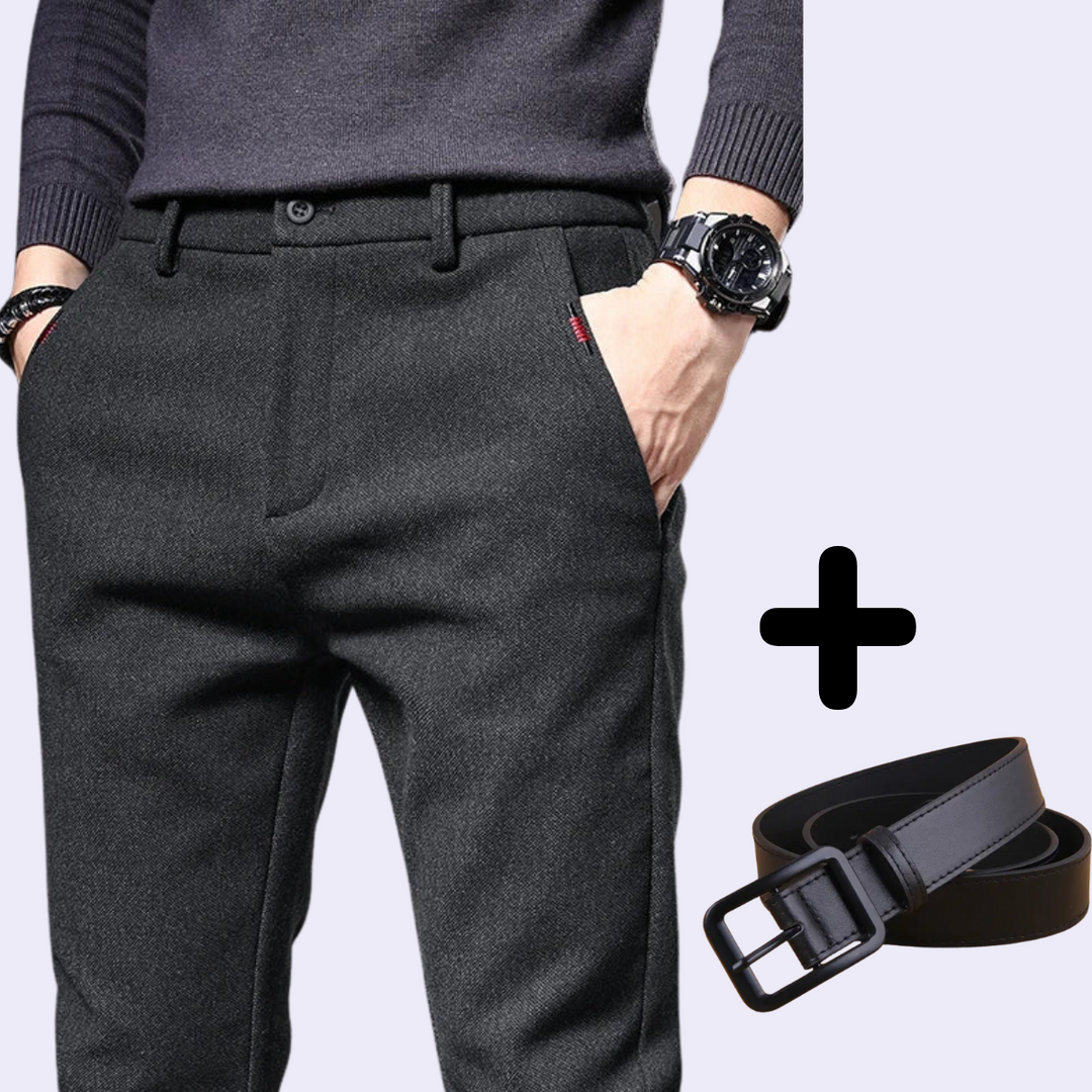 Teodoro | Pantalons Slim Fit (+Ceinture Gratuite)