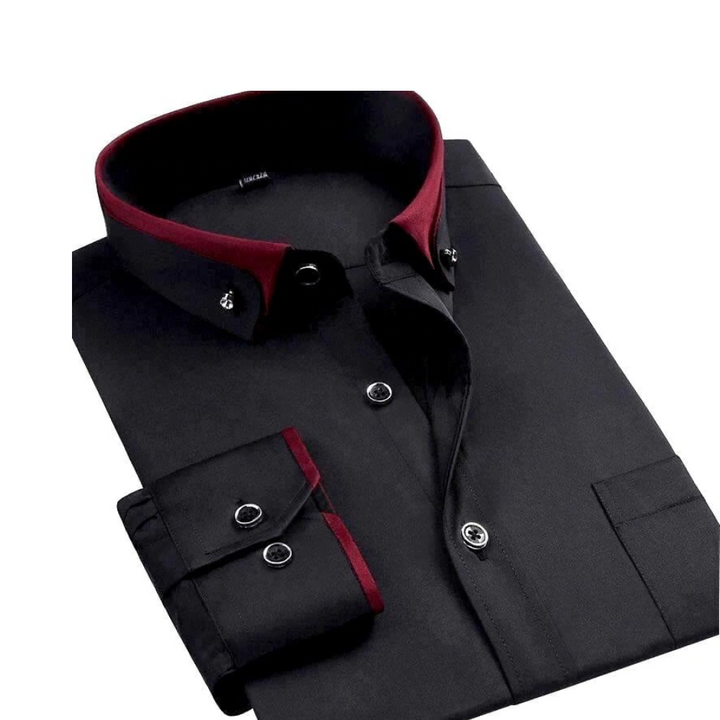 Joris - Chemise classique à manches longues pour homme