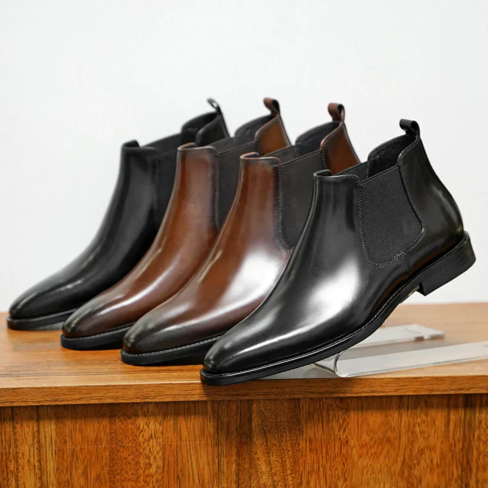 Hugo | Bottes Chelsea en cuir