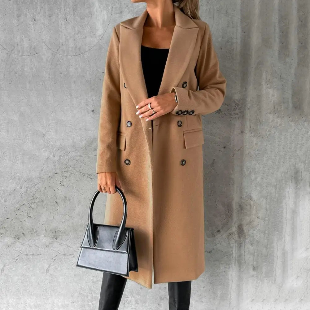 Genevieve™ - Manteau Croisé Intemporel