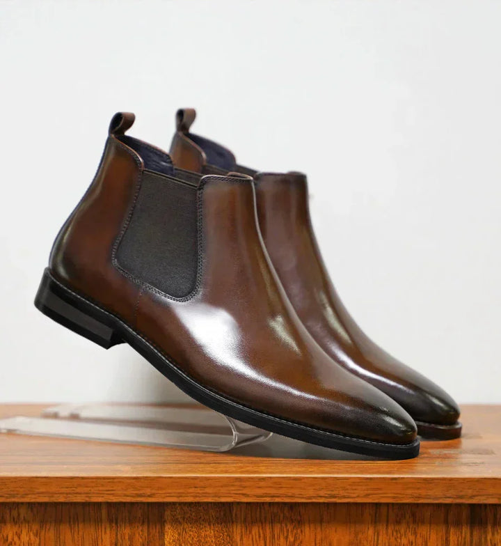 Hugo | Bottes Chelsea en cuir