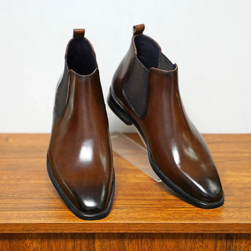 Hugo | Bottes Chelsea en cuir