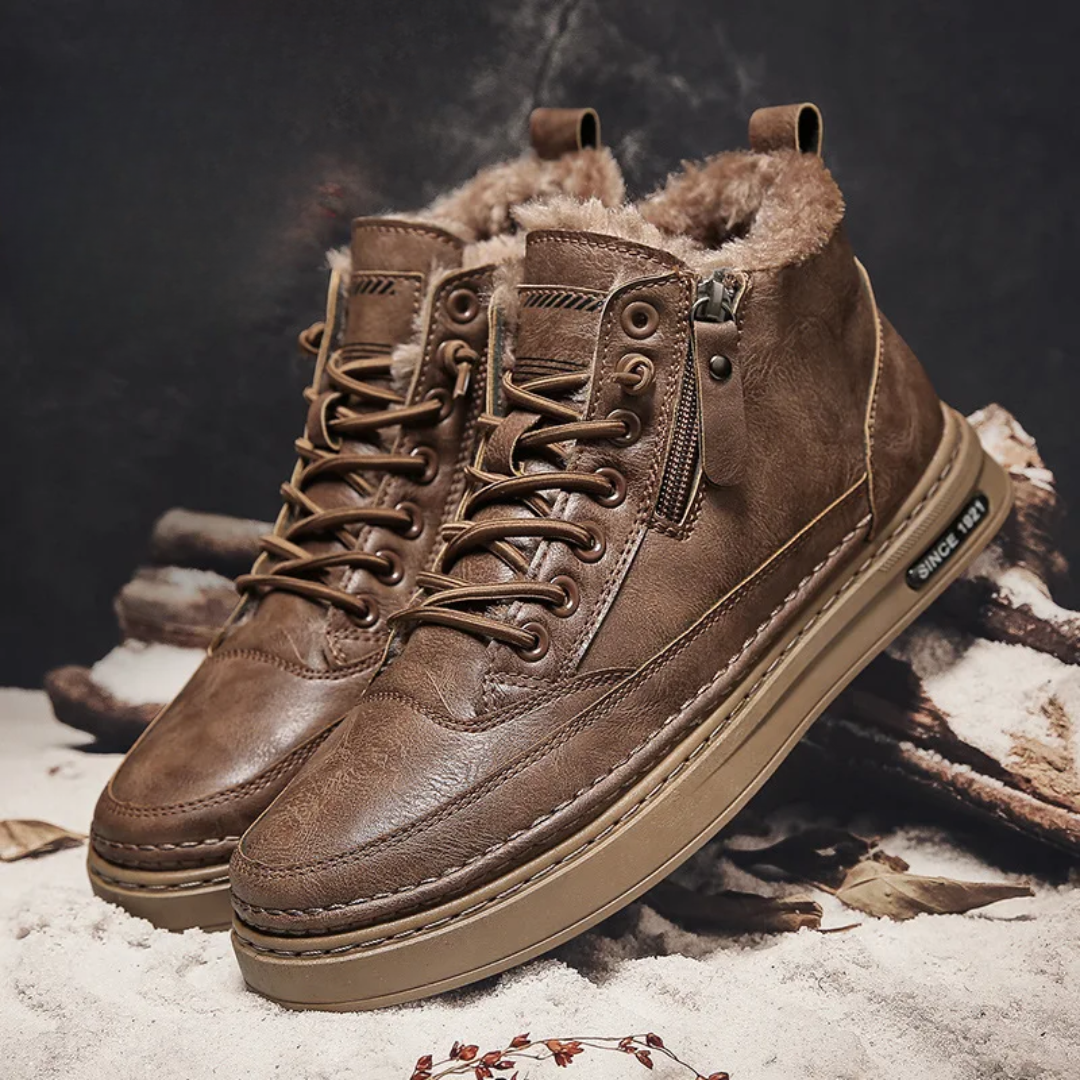 Gabriel | Bottes d'hiver en cuir pour hommes