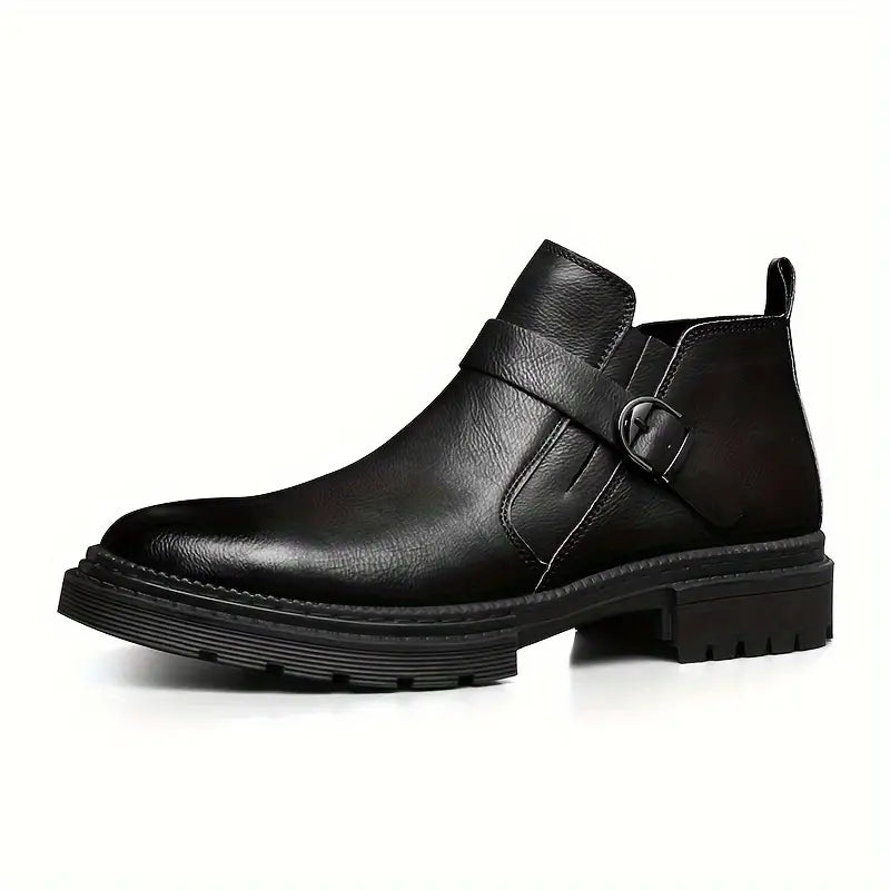 Augustin | Bottes en cuir style ranger