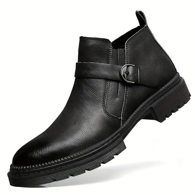 Augustin | Bottes en cuir style ranger