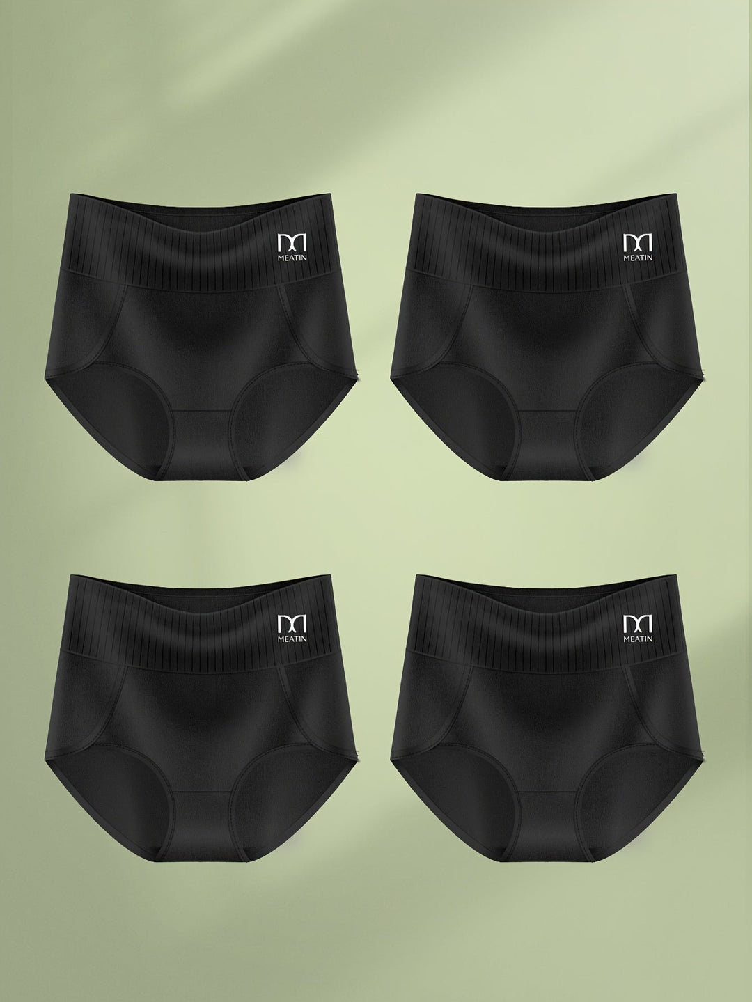 Shaplex | Lot de 6 Culottes Taille Haute Respirantes et Confortables avec Soutien Abdominal