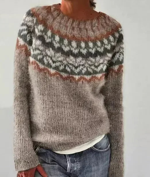 Izzel™ - Pull Fair Isle Confortable