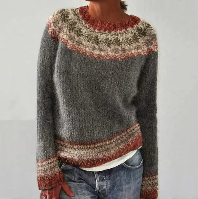 Izzel™ - Pull Fair Isle Confortable