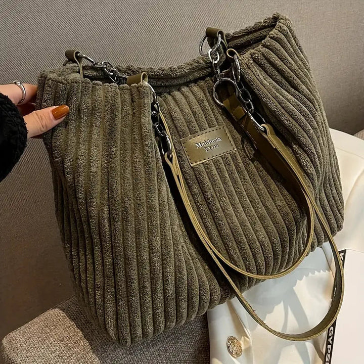 Samantha™ | Sac en Velours Corde