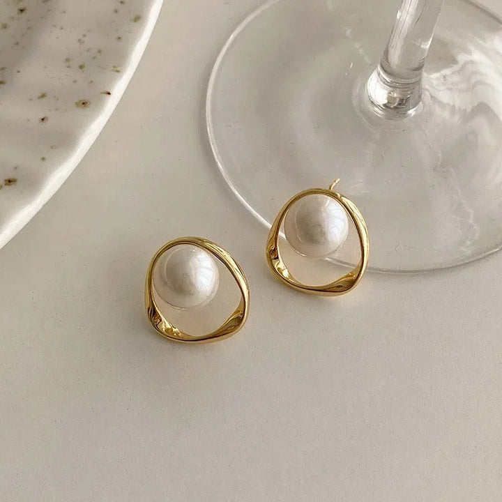 Anaëlle | Boucles d'oreilles en perles vintage