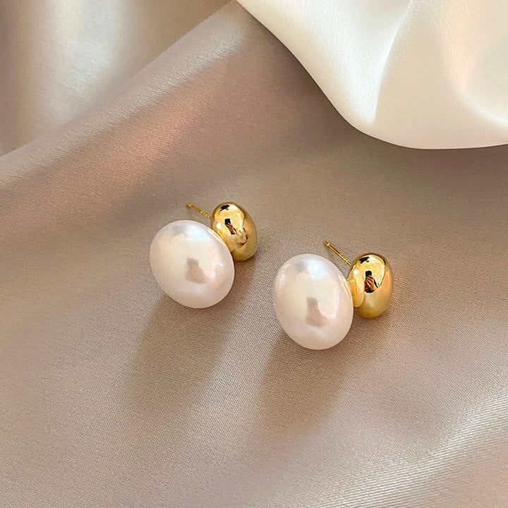 Célia | Boucles d'oreilles en perles vintage