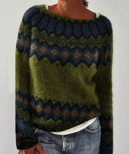 Izzel™ - Pull Fair Isle Confortable