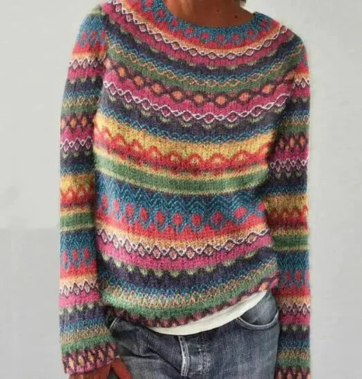 Izzel™ - Pull Fair Isle Confortable