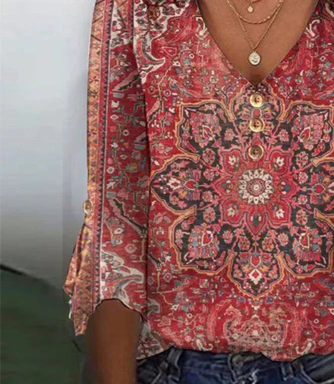 Karina™ - Blouse Boho Vintage